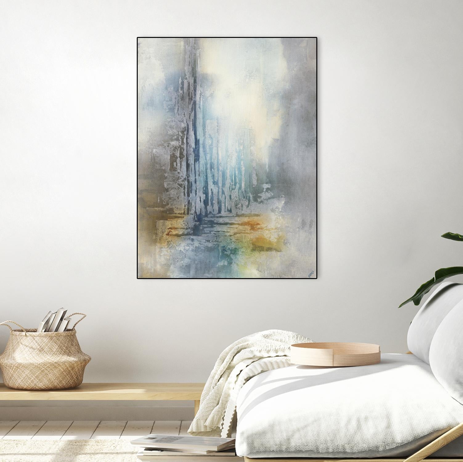 Rising Atmosphere by Scott Brems on GIANT ART - blues abstract