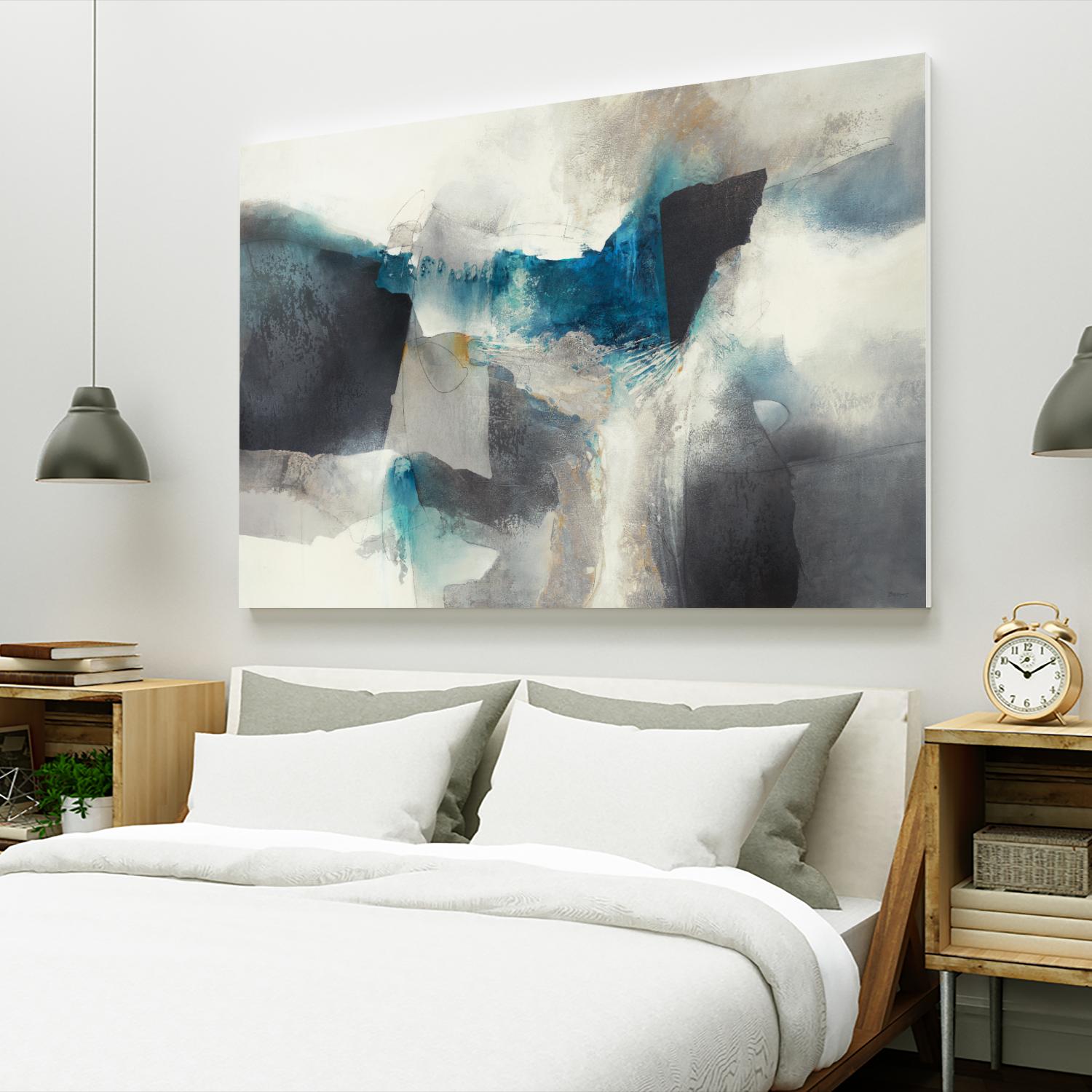 Blue Hydro by Scott Brems on GIANT ART - blues abstract