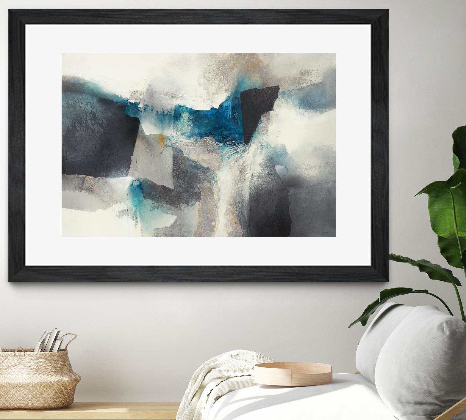 Blue Hydro by Scott Brems on GIANT ART - blues abstract