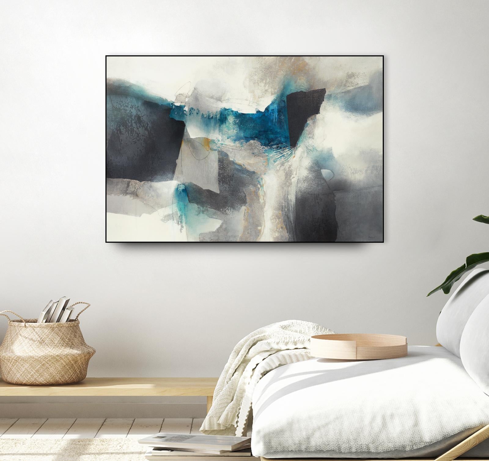 Blue Hydro by Scott Brems on GIANT ART - blues abstract