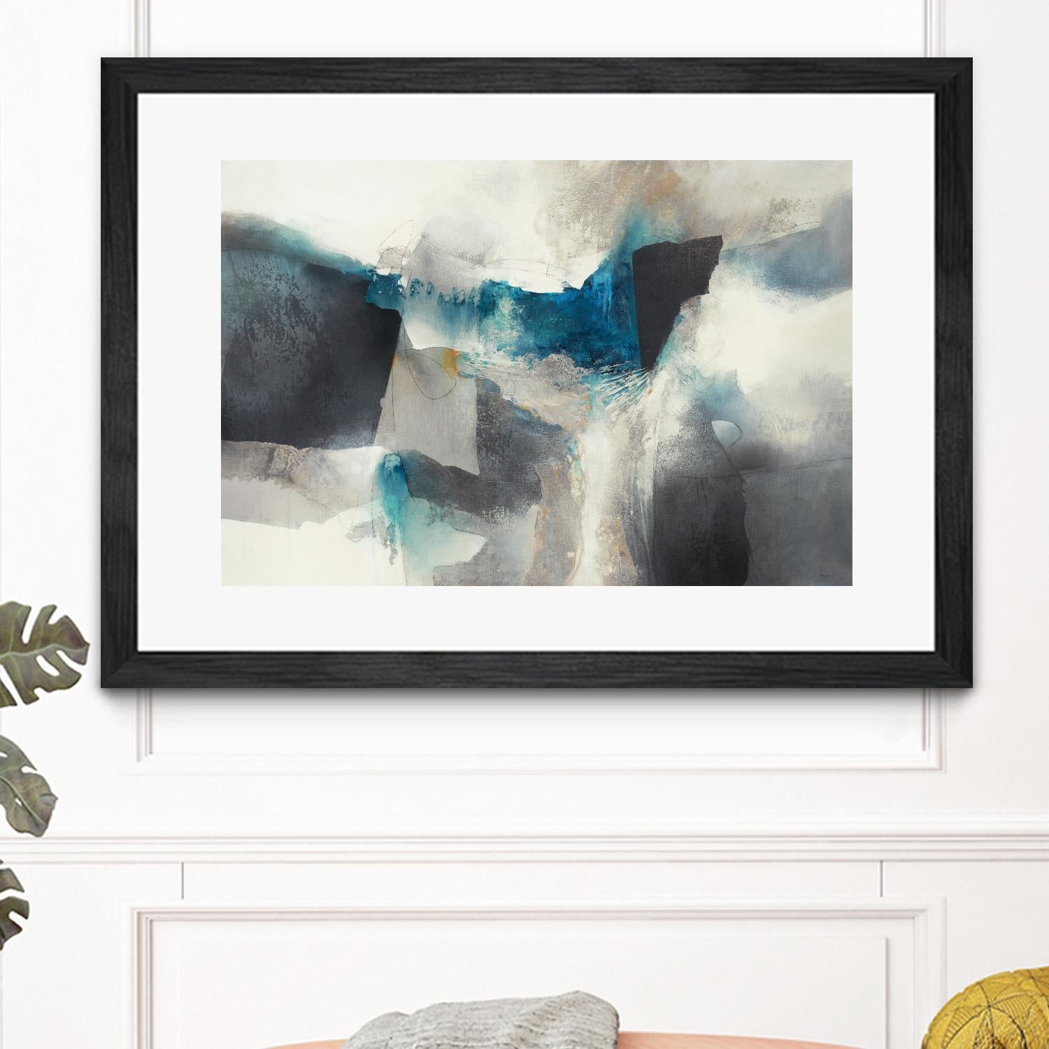 Blue Hydro by Scott Brems on GIANT ART - blues abstract