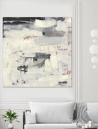 Structures From Silence by Brent Foreman on GIANT ART - whites & creams abstract