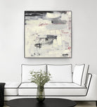 Structures From Silence by Brent Foreman on GIANT ART - whites & creams abstract