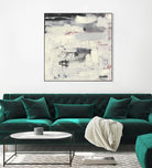 Structures From Silence by Brent Foreman on GIANT ART - whites & creams abstract