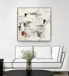 Piece Of Mind by Brent Foreman on GIANT ART - whites & creams abstract