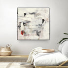 Piece Of Mind by Brent Foreman on GIANT ART - whites & creams abstract