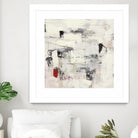 Piece Of Mind by Brent Foreman on GIANT ART - whites & creams abstract