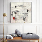 Piece Of Mind by Brent Foreman on GIANT ART - whites & creams abstract