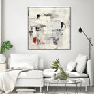 Piece Of Mind by Brent Foreman on GIANT ART - whites & creams abstract