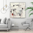 Piece Of Mind by Brent Foreman on GIANT ART - whites & creams abstract