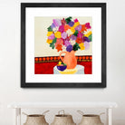 Taking In The Love by Ruth Fromstein on GIANT ART - oranges floral bouquet