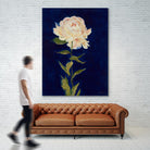 Pretty As A Peony I by Liz Jardine on GIANT ART - blues botanical peony