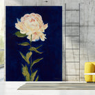 Pretty As A Peony I by Liz Jardine on GIANT ART - blues botanical peony
