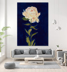 Pretty As A Peony I by Liz Jardine on GIANT ART - blues botanical peony