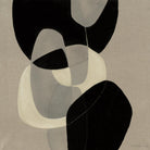 Gravity III by Kippi Leonard on GIANT ART - beige organic shapes