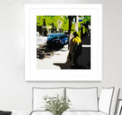 A Volvo In Ballard by Beth Ann Lawson on GIANT ART - greens cityscapes urban