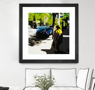 A Volvo In Ballard by Beth Ann Lawson on GIANT ART - greens cityscapes urban