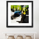 A Volvo In Ballard by Beth Ann Lawson on GIANT ART - greens cityscapes urban