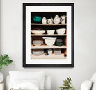 Shelf Isolation by Beth Ann Lawson on GIANT ART - whites & creams food & drink dishes