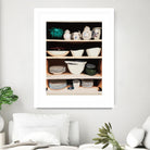 Shelf Isolation by Beth Ann Lawson on GIANT ART - whites & creams food & drink dishes
