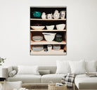 Shelf Isolation by Beth Ann Lawson on GIANT ART - whites & creams food & drink dishes