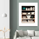 Shelf Isolation by Beth Ann Lawson on GIANT ART - whites & creams food & drink dishes
