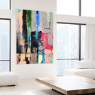 Current Form II by Nancy Ngo on GIANT ART - grays abstract blue