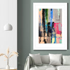 Current Form II by Nancy Ngo on GIANT ART - grays abstract blue