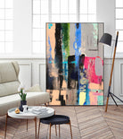 Current Form II by Nancy Ngo on GIANT ART - grays abstract blue