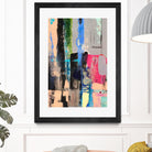 Current Form II by Nancy Ngo on GIANT ART - grays abstract blue