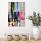 Current Form II by Nancy Ngo on GIANT ART - grays abstract blue