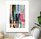 Current Form II by Nancy Ngo on GIANT ART - grays abstract blue