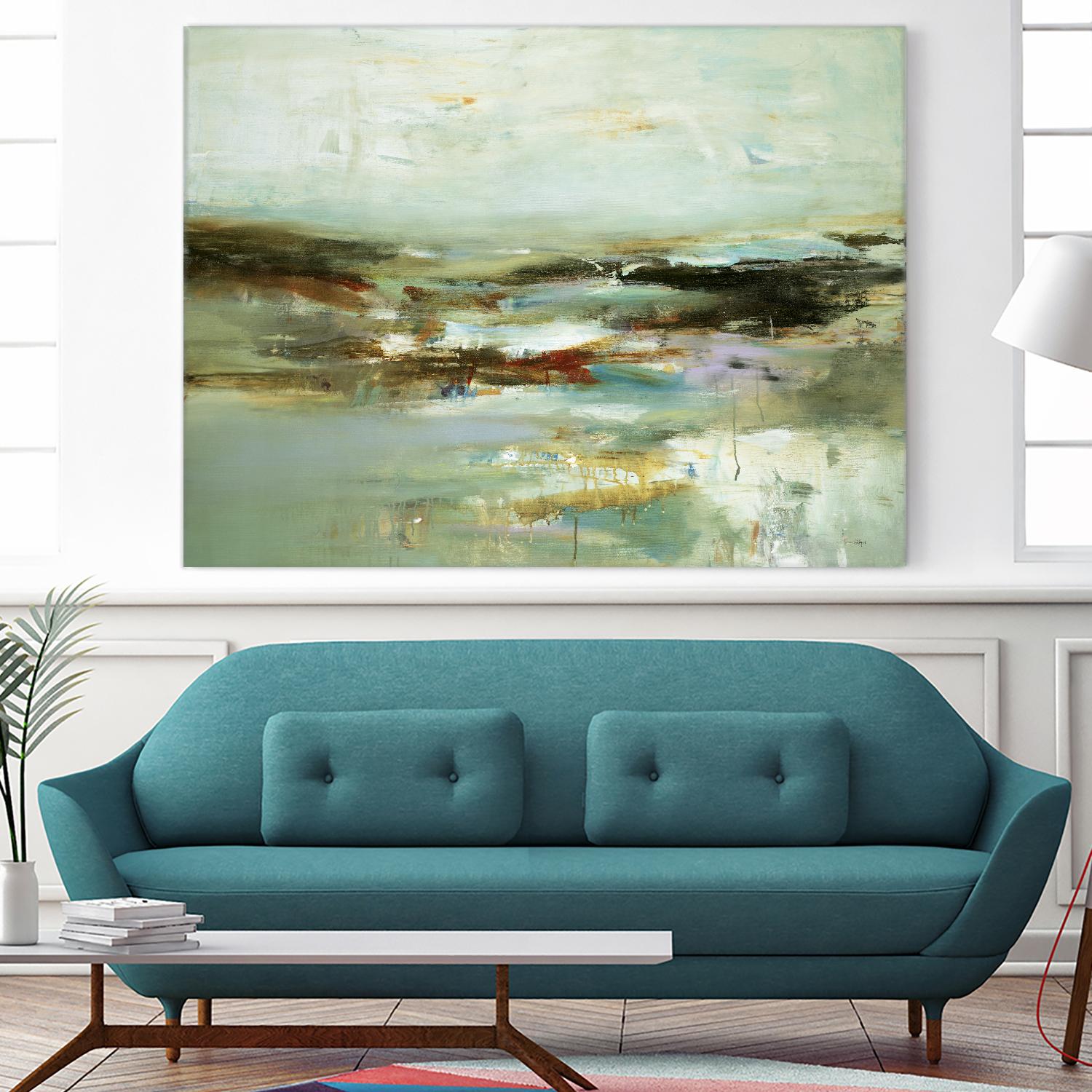 Abstracted Views by Lisa Ridgers on GIANT ART - black abstract