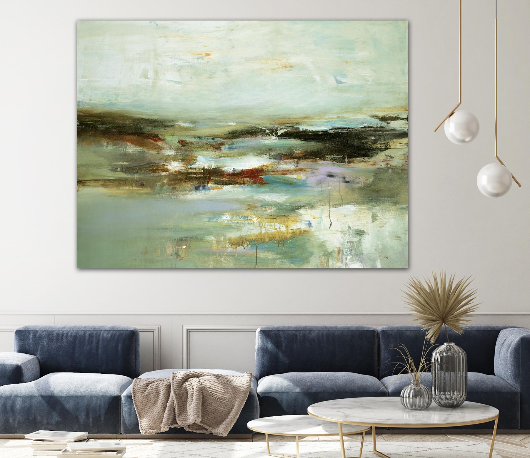 Abstracted Views by Lisa Ridgers on GIANT ART - black abstract