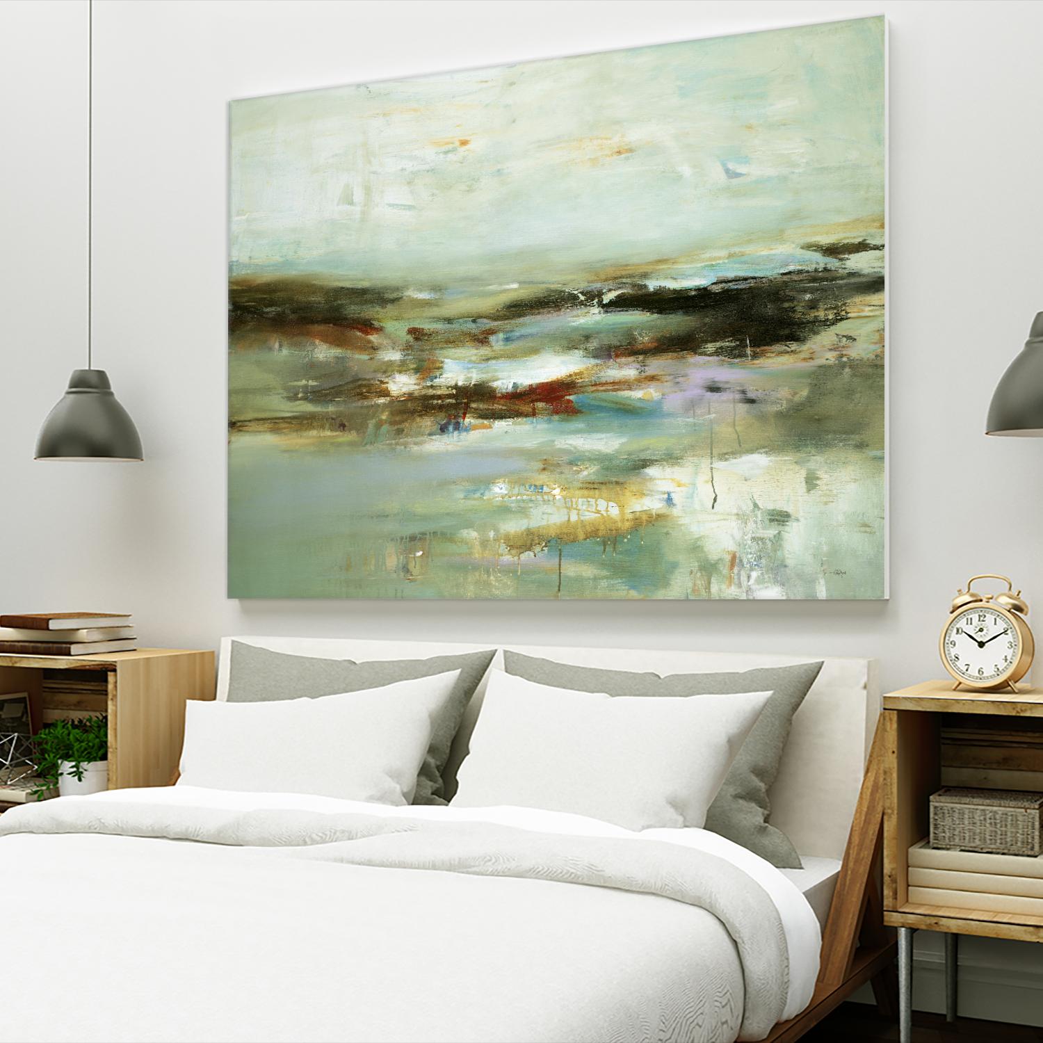 Abstracted Views by Lisa Ridgers on GIANT ART - black abstract