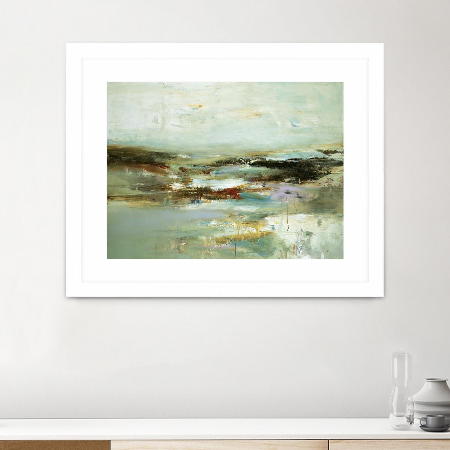 Abstracted Views by Lisa Ridgers on GIANT ART - black abstract