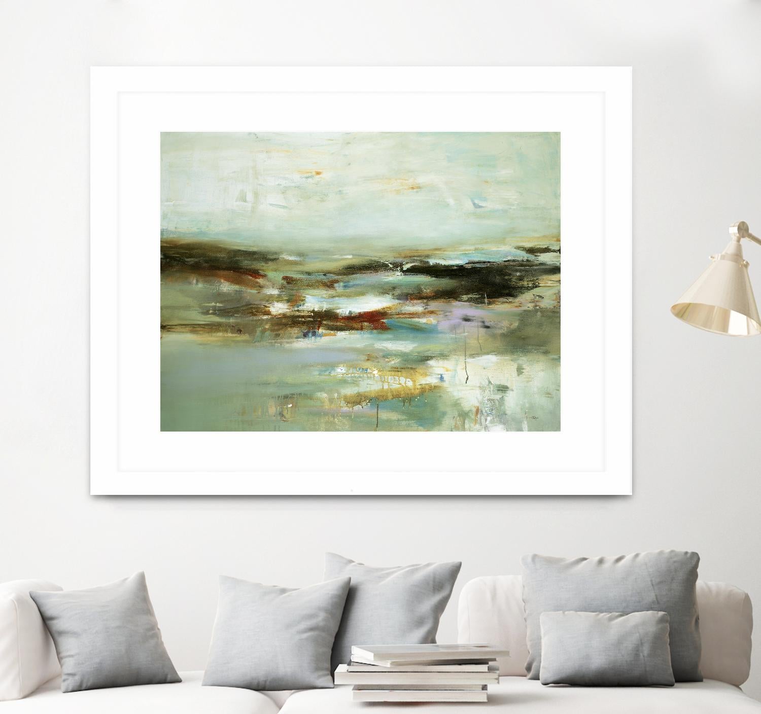 Abstracted Views by Lisa Ridgers on GIANT ART - black abstract