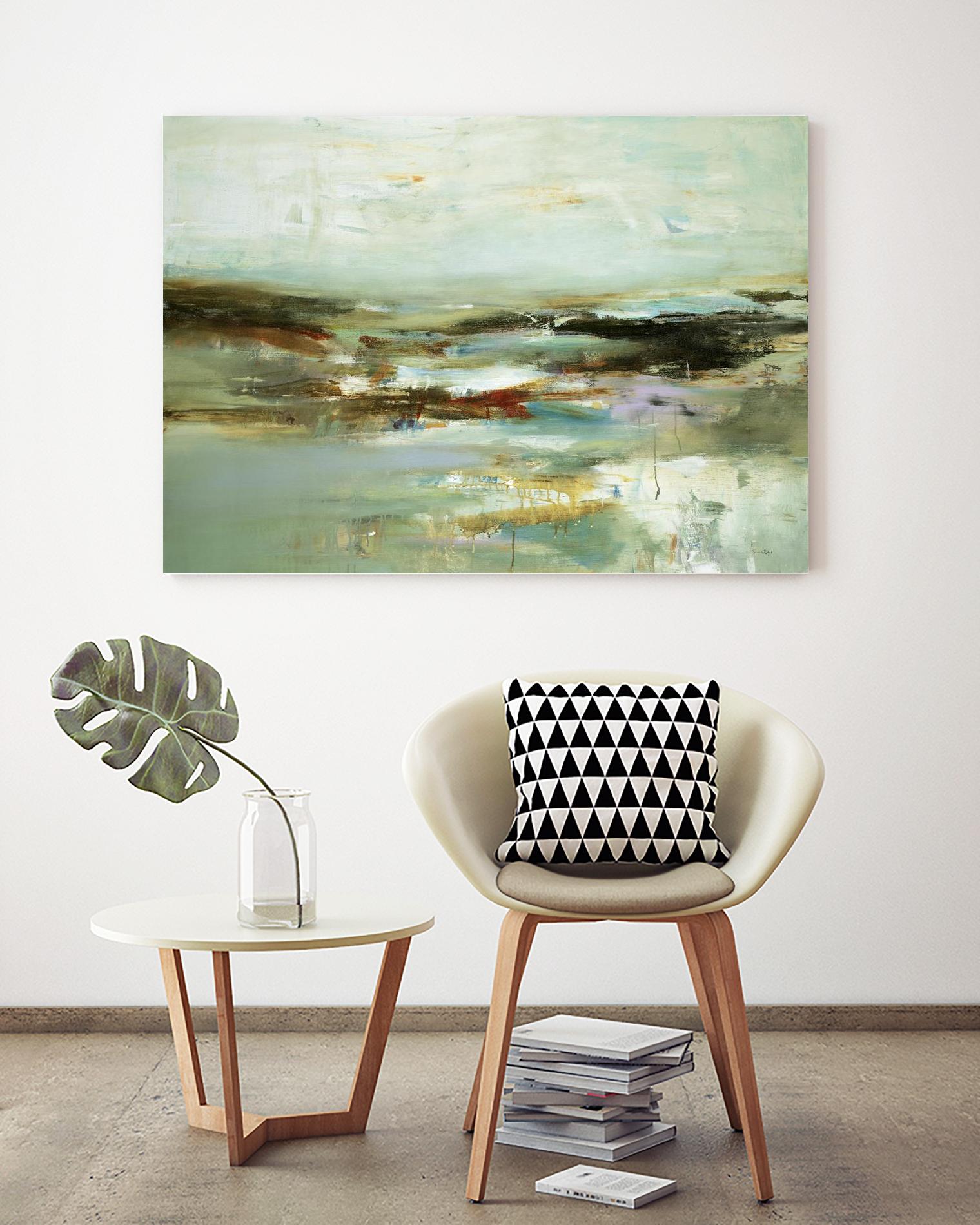 Abstracted Views by Lisa Ridgers on GIANT ART - black abstract