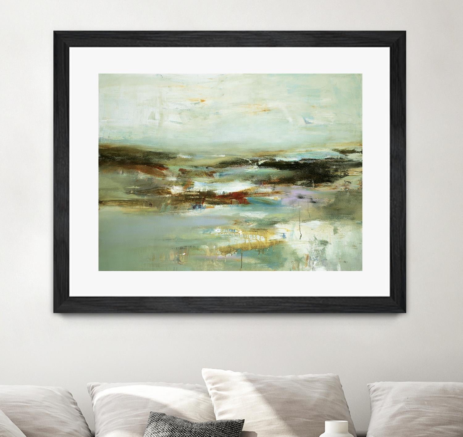 Abstracted Views by Lisa Ridgers on GIANT ART - black abstract