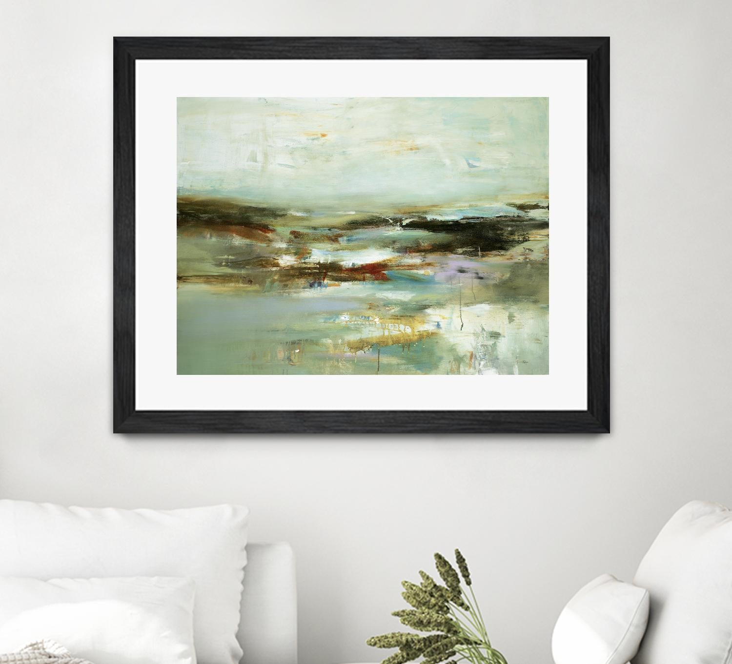 Abstracted Views by Lisa Ridgers on GIANT ART - black abstract