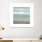 A Day By The Water by Lisa Ridgers on GIANT ART - grey abstract