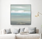 A Day By The Water by Lisa Ridgers on GIANT ART - grey abstract