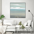 A Day By The Water by Lisa Ridgers on GIANT ART - grey abstract