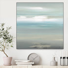 A Day By The Water by Lisa Ridgers on GIANT ART - grey abstract
