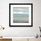 A Day By The Water by Lisa Ridgers on GIANT ART - grey abstract