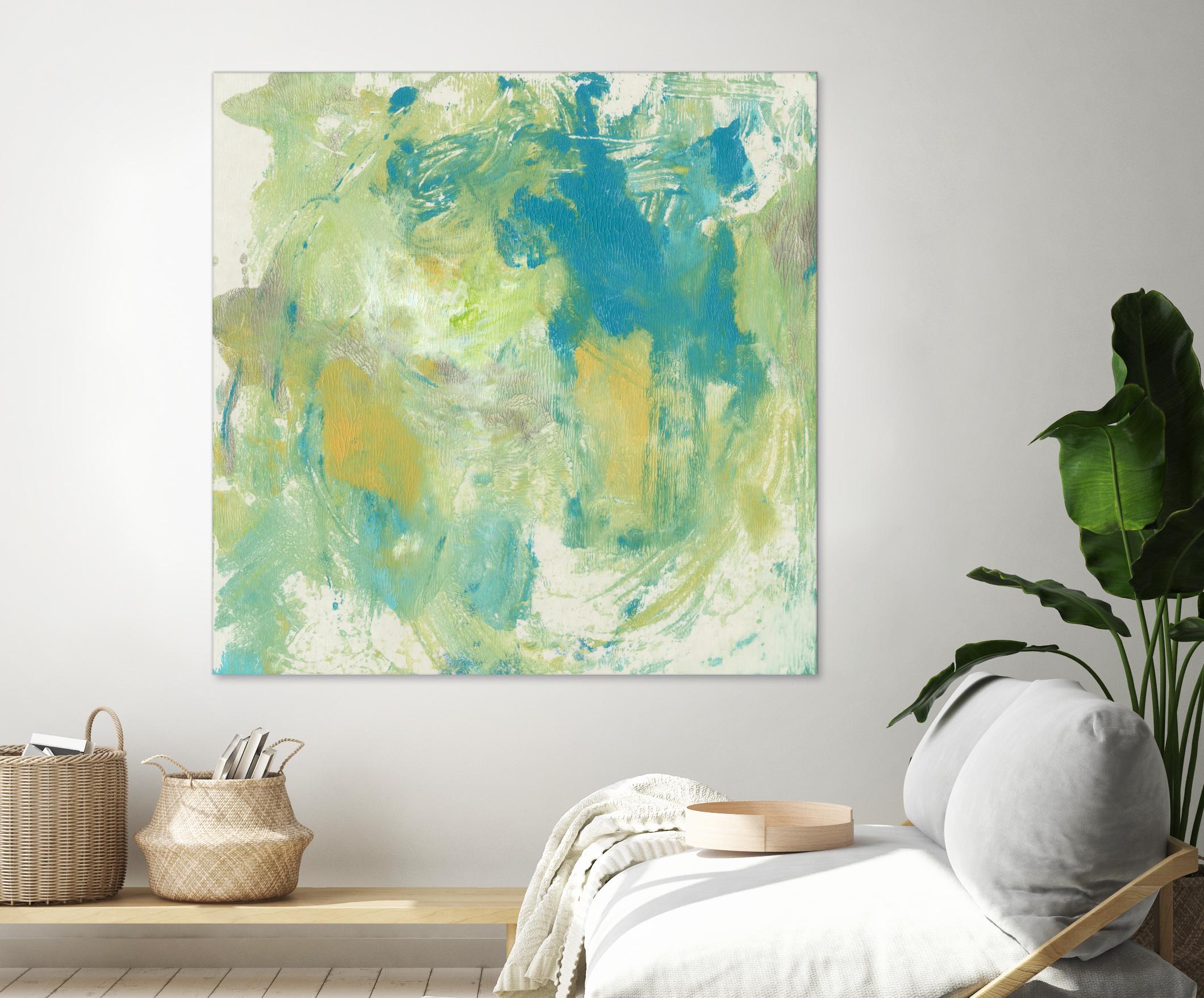 World Wind I by Tim OToole on GIANT ART - green abstract