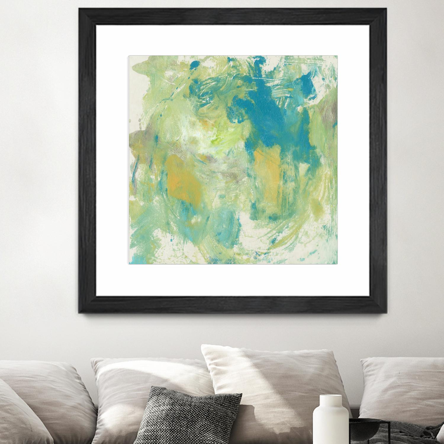 World Wind I by Tim OToole on GIANT ART - green abstract