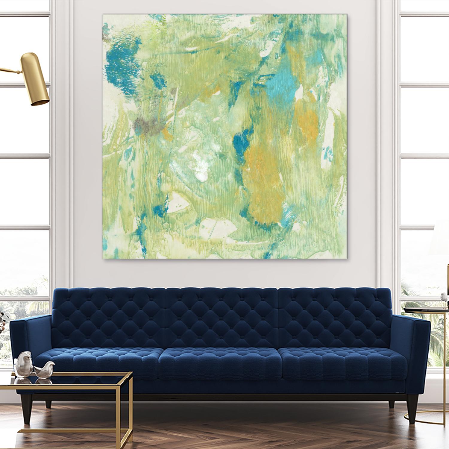 World Wind II by Tim OToole on GIANT ART - green abstract