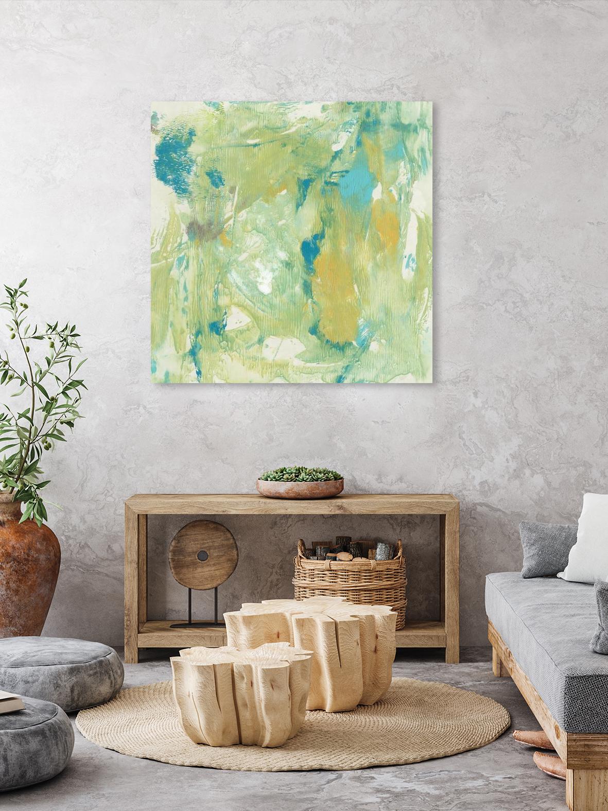 World Wind II by Tim OToole on GIANT ART - green abstract