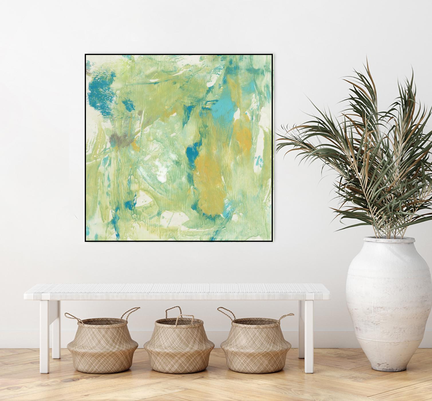 World Wind II by Tim OToole on GIANT ART - green abstract